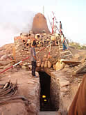 traditional pottery furnace